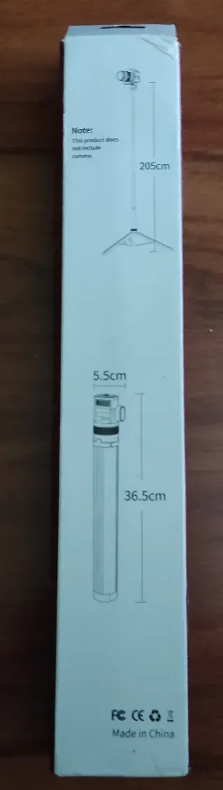 Trípode extensible para cámara