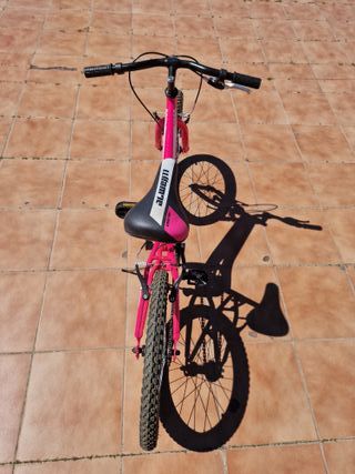 Bicicleta niña rosa 6-8 años