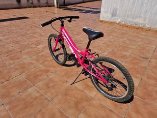 Bicicleta niña rosa 6-8 años