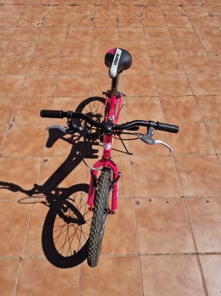 Bicicleta niña rosa 6-8 años