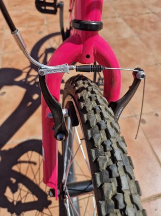 Bicicleta niña rosa 6-8 años