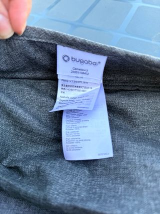 Capota Bugaboo Cameleon 3 Gris Melange NUEVA