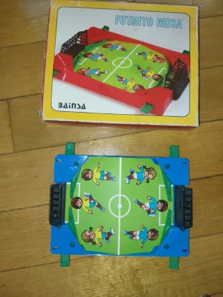 Futbol femenino juguete antiguo AZUL BAINSA