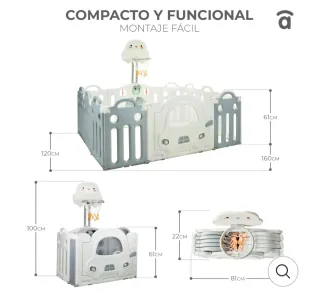 Parque infantil para bebés