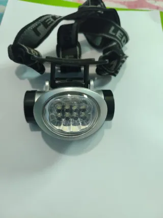 Linterna frontal LED minero