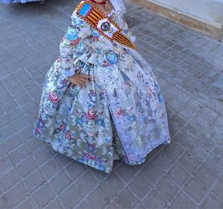 Traje de Fallera Niña 4-6 años