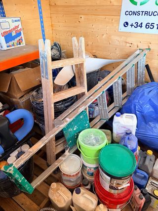 Puntales, Andamios, Hormigoneras, de segunda mano