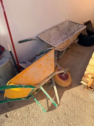 Puntales, Andamios, Hormigoneras, de segunda mano