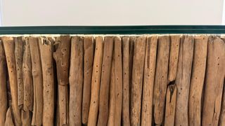 Mesa de centro madera y cristal