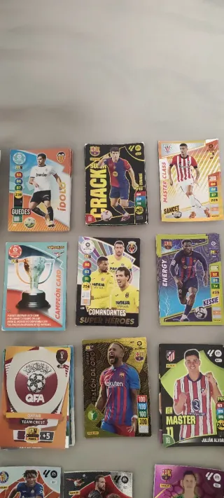Lote ~200 Cromos Adrenalyn XL Fútbol