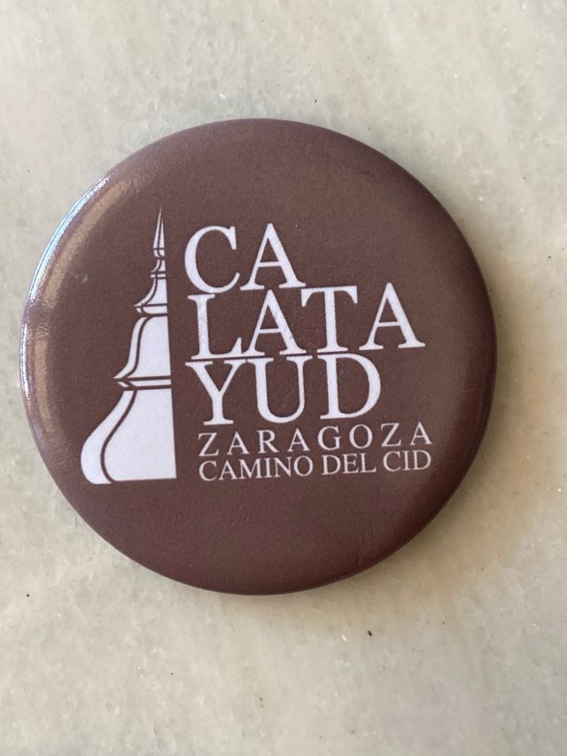 Chapas conmemorativas del  “Camino del Cid “.