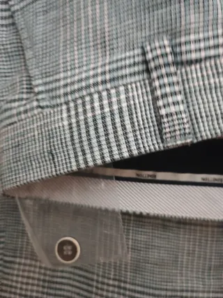 Pantalón Benetton recto mujer talla 46 etiqueta