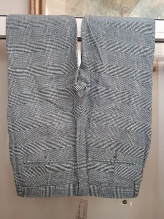 Pantalón Benetton recto mujer talla 46 etiqueta
