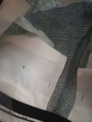 Pantalón Benetton recto mujer talla 46 etiqueta