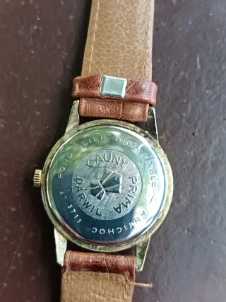 Reloj Cauny Cadet 17 Jewels Dorado