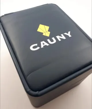 Reloj Cauny Plata y Blanco