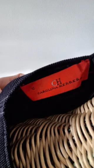 Vestido Negro Carolina Herrera