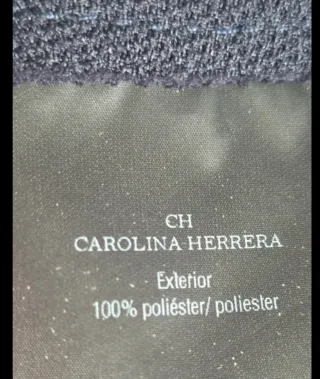 Vestido Negro Carolina Herrera