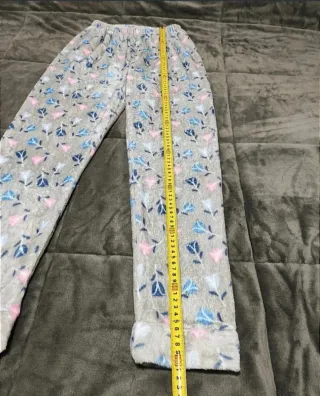 Pijama de terciopelo.