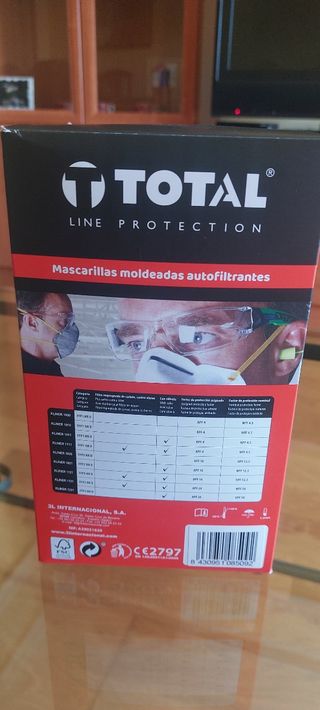 Mascarillas FFP3 TOTAL KLINER
