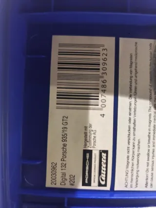 Carrera Digital 132 Porsche 935 GT2 #202