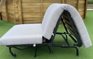 Sofá cama Ikea 80cm con funda y colchón