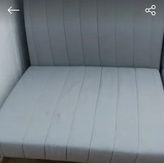 Sofá cama Ikea 80cm con funda y colchón