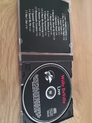 CD Willy DeVille Larga Duración (Live)