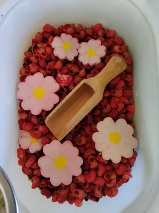 Bandeja sensorial primavera