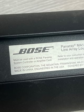 bose panaray ma12 modular line array#0011AC