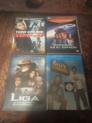 24 Películas DVD Acción, Comedia, Sci-Fi
