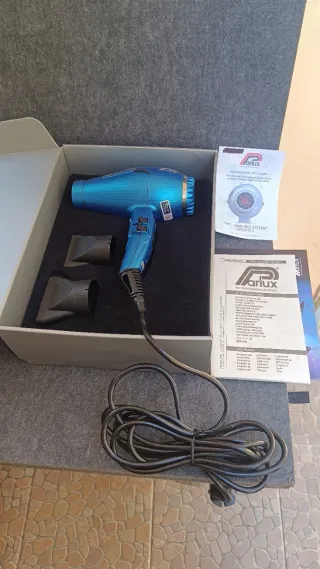 Parlux Digitalyon secador pelo azul