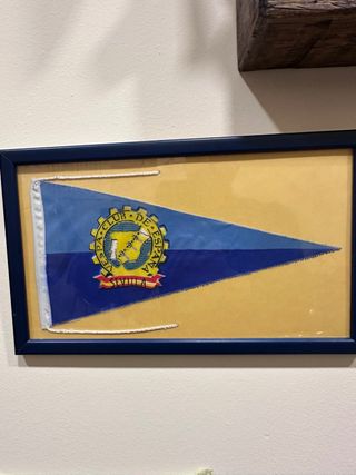 Banderín Vespa Club España Sevilla Antico