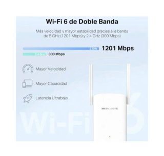 Repetidor WiFi Mercusys ME60-X