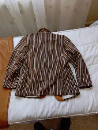 Conjunto Chaqueta y Pantalón Rayas