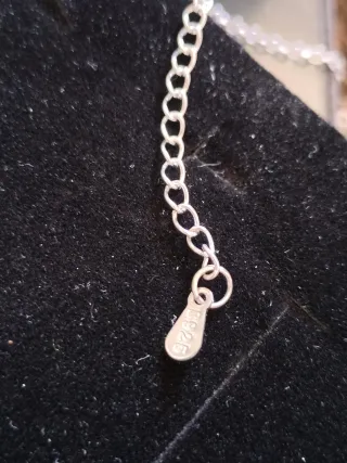 Conjunto de Plata con Caja Regalo Corazón