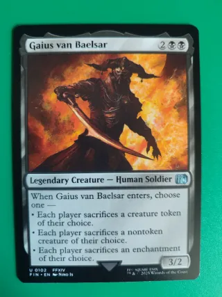 Carta Magic Gaius van Baelsar FFXIV