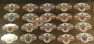Colección 86 vitolas de cigarros puros españolas –