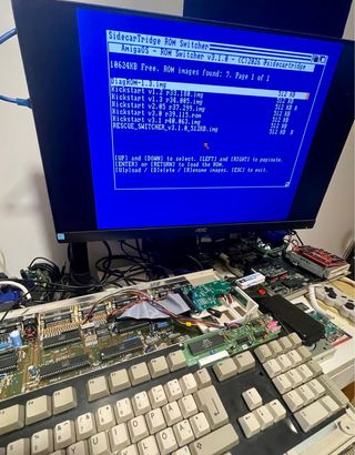Commodore Amiga 500 mejorado en magnífico estado