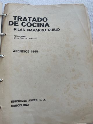 Tratado de cocina