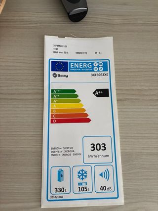 Frigorífico Balay Acero Inoxidable