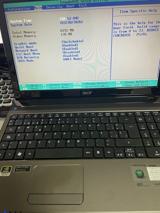 Computer portatile Acer Aspire 5750G con difetto