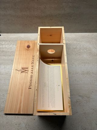 Cassa Legno Vuota Poggio alle Nane 2018