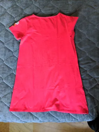 Vestido Mango Rojo Talla S