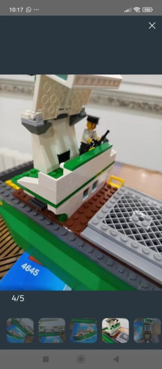 Lego 4645 Barco de Carga y puerto