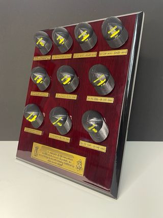 Metopa conmemorativa carrera militar Armada