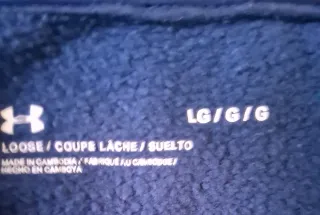 Sudadera Under Armour Azul Marino