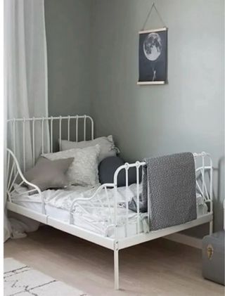 Cama y colchon  Minnen extensible Ikea