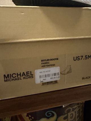 Botines Michael Kors Negros