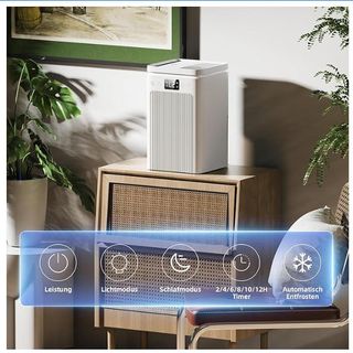 Deshumidificador Portátil 2.2L